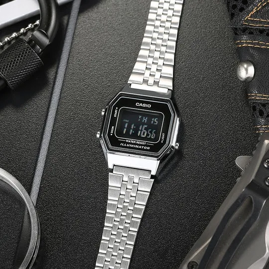 ساعت مچی زنانه وینتیج کاسیو مدل CASIO LA680WA-1B