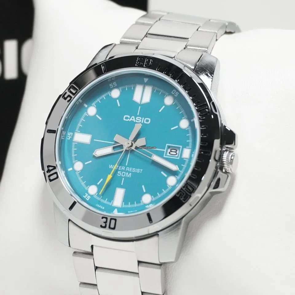 ساعت مچی مردانه کاسیو مدل CASIO MTP-VD01D-3E2VUDF