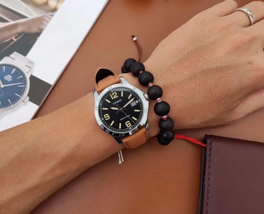 ساعت مچی مردانه کاسیو مدل CASIO MTP-V004L-1B2UDF