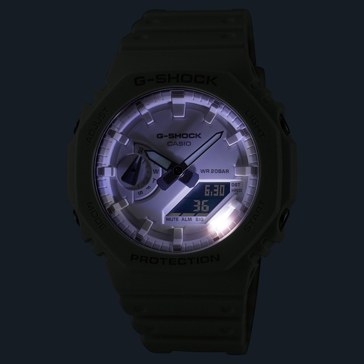 ساعت مچی اسپرت جی شاک کاسیو مدل G-SHOCK GA-2100-7A7DR