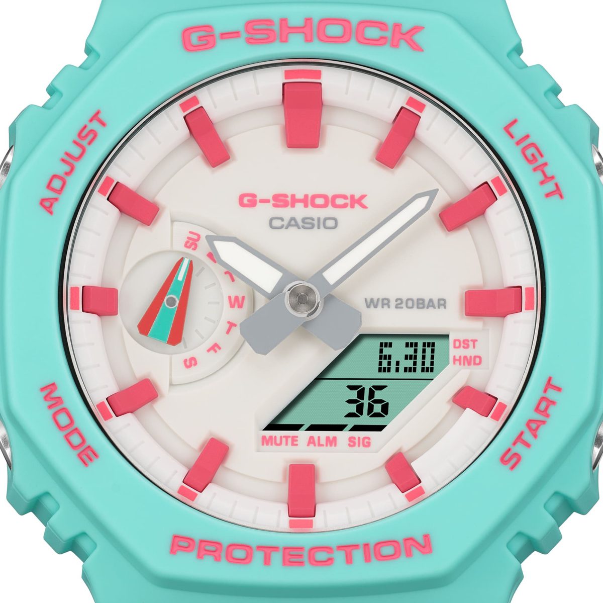ساعت مچی اسپرت جی شاک کاسیو مدل G-SHOCK GA-2100RB-3ADR