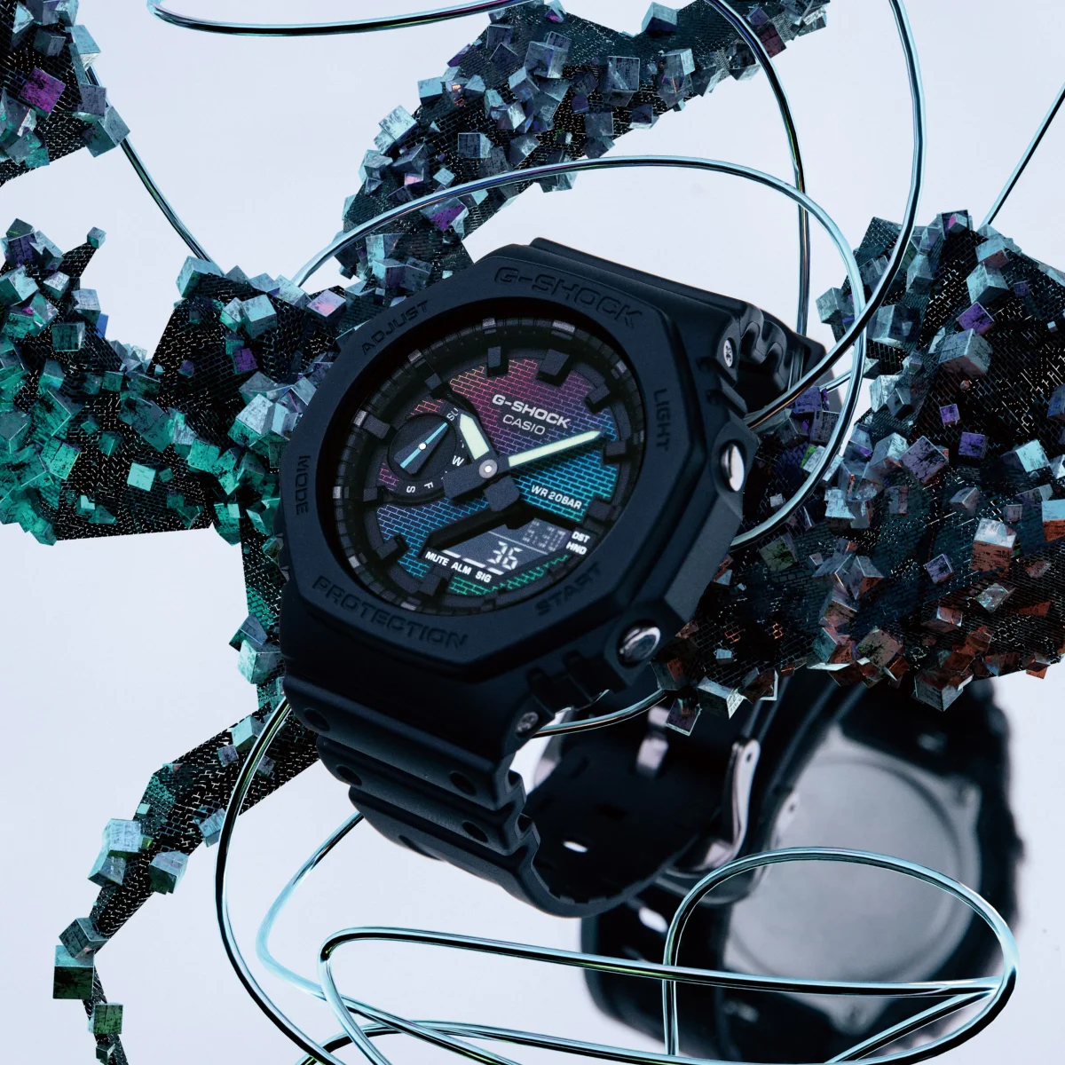 ساعت مچی اسپرت جی شاک کاسیو مدل G-SHOCK GA-2100RW-1A