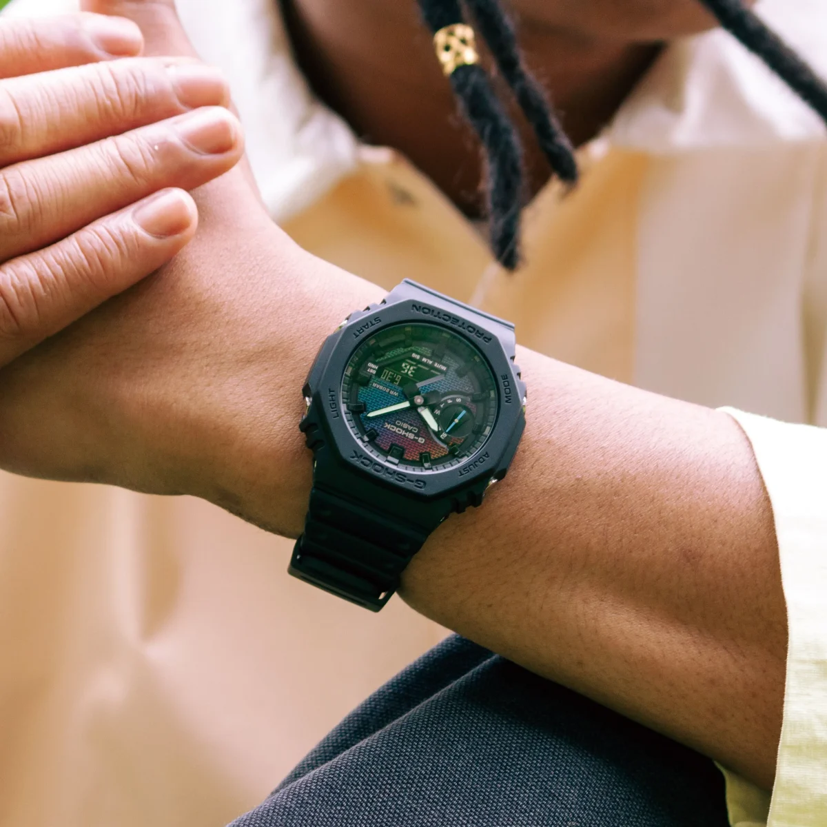 ساعت مچی اسپرت جی شاک کاسیو مدل G-SHOCK GA-2100RW-1A