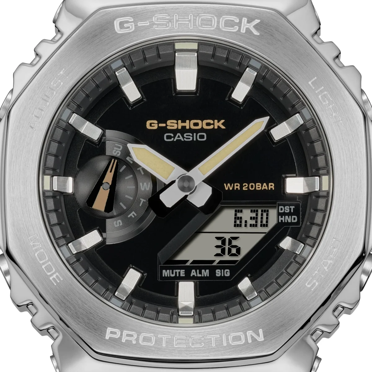 ساعت مچی اسپرت جی شاک کاسیو مدل G-SHOCK GM-2100C-5ADR
