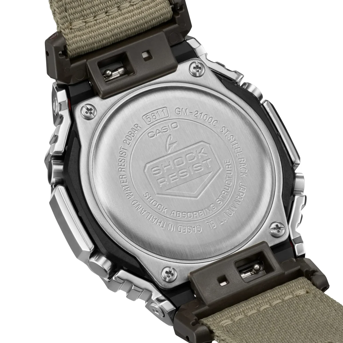 ساعت مچی اسپرت جی شاک کاسیو مدل G-SHOCK GM-2100C-5ADR