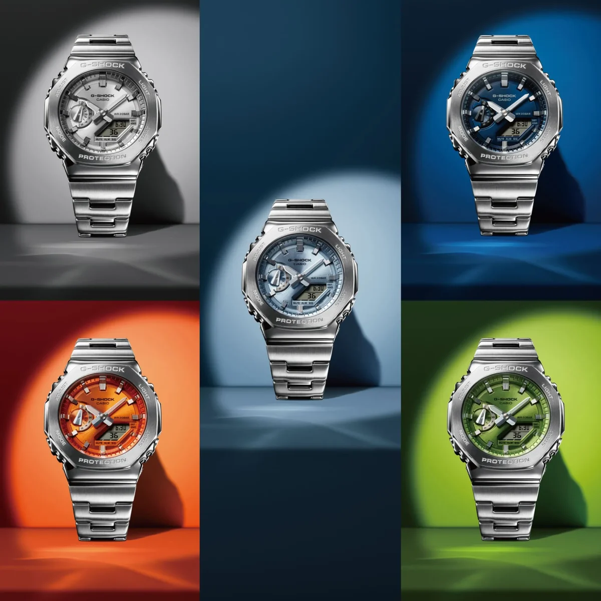 ساعت مچی اسپرت جی شاک کاسیو مدل G-SHOCK GM-2110D-7A