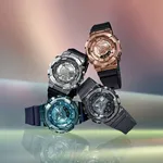 ساعت مچی زنانه جی شاک کاسیو مدل G-SHOCK GM-S110B-8ADR