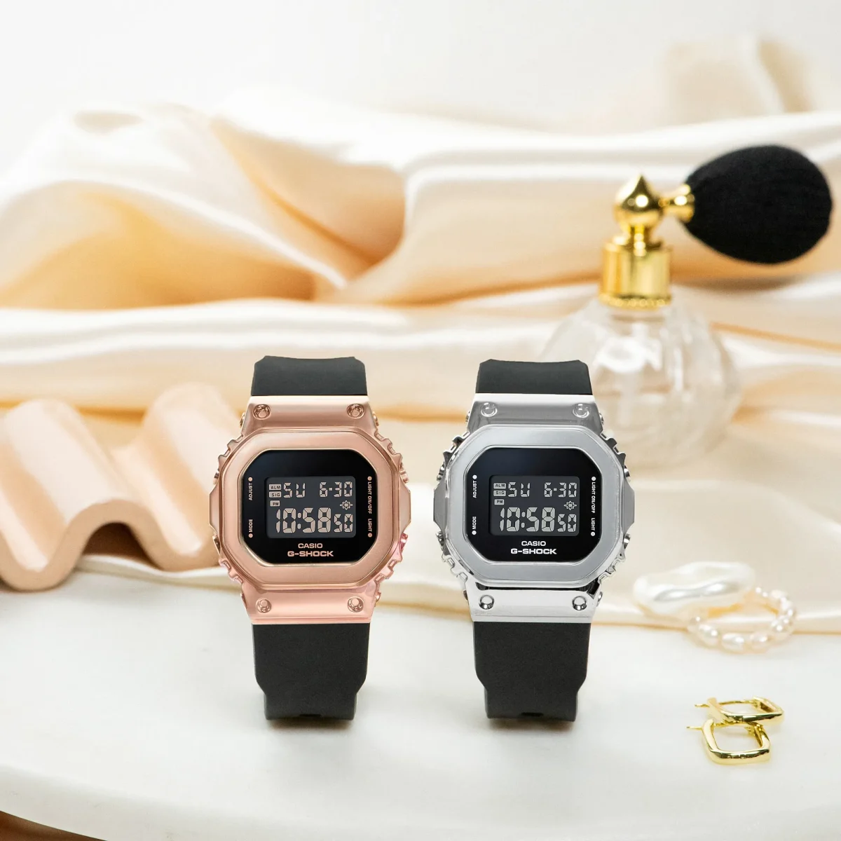 ساعت مچی زنانه جی شاک کاسیو مدل G-SHOCK GM-S5600-1