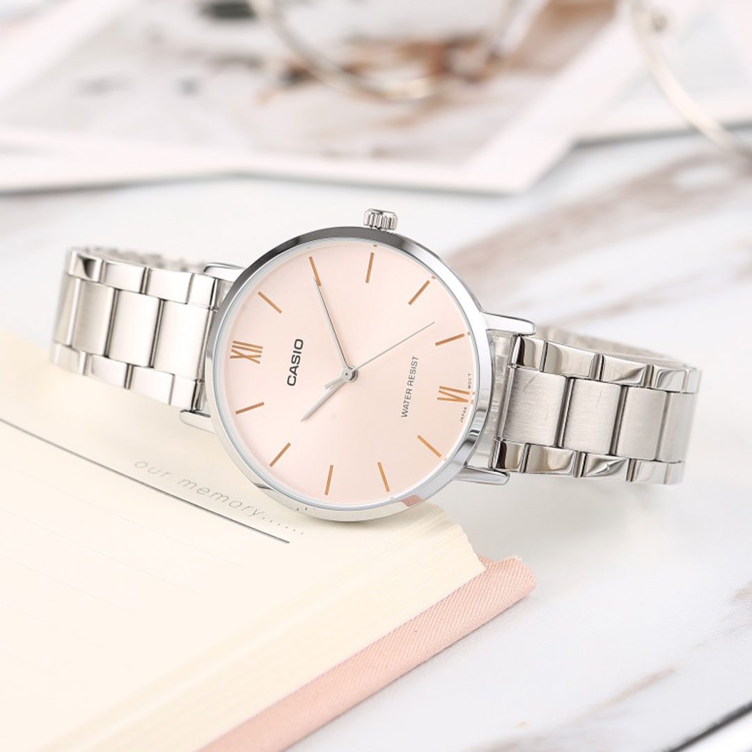 ساعت مچی زنانه کاسیو مدل CASIO LTP-VT01D-4B