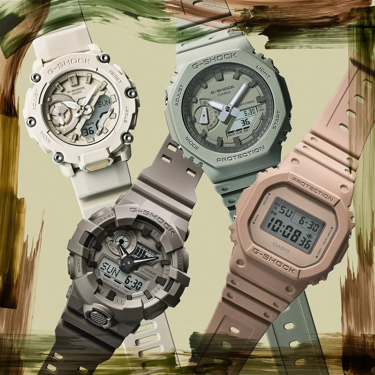ساعت مچی اسپرت جی شاک کاسیو مدل G-SHOCK GA-2200NC-7ADR