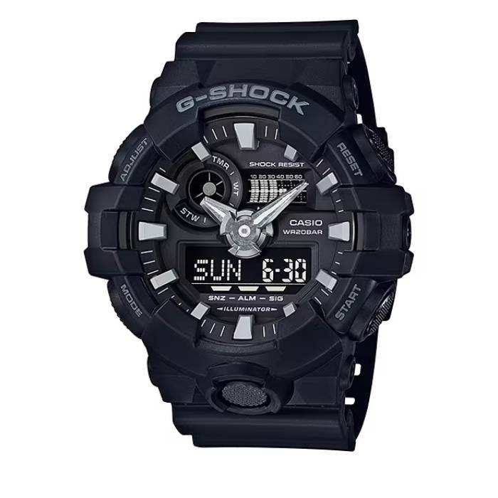 ساعت مچی اسپرت جی شاک کاسیو مدل G-SHOCK GA-700-1B