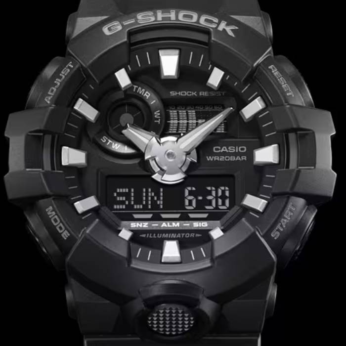 ساعت مچی اسپرت جی شاک کاسیو مدل G-SHOCK GA-700-1B