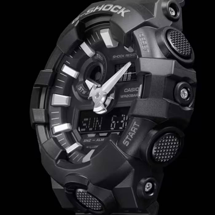 ساعت مچی اسپرت جی شاک کاسیو مدل G-SHOCK GA-700-1B