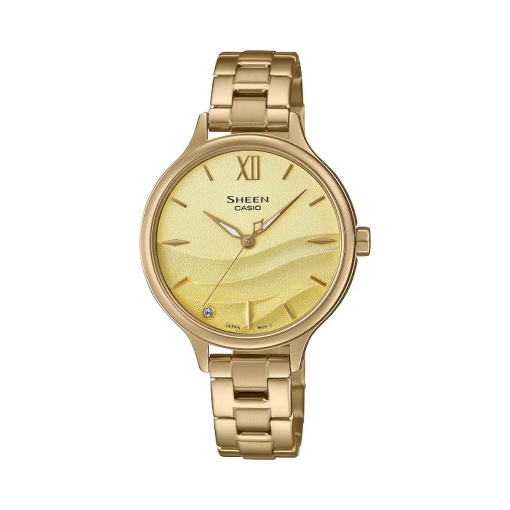 ساعت مچی زنانه SHEEN مدل CASIO -SHE-4550G-9AUDF