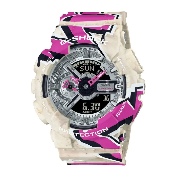 ساعت مچی اسپرت جی شاک کاسیو مدل G-SHOCK GA-110SS-1ADR