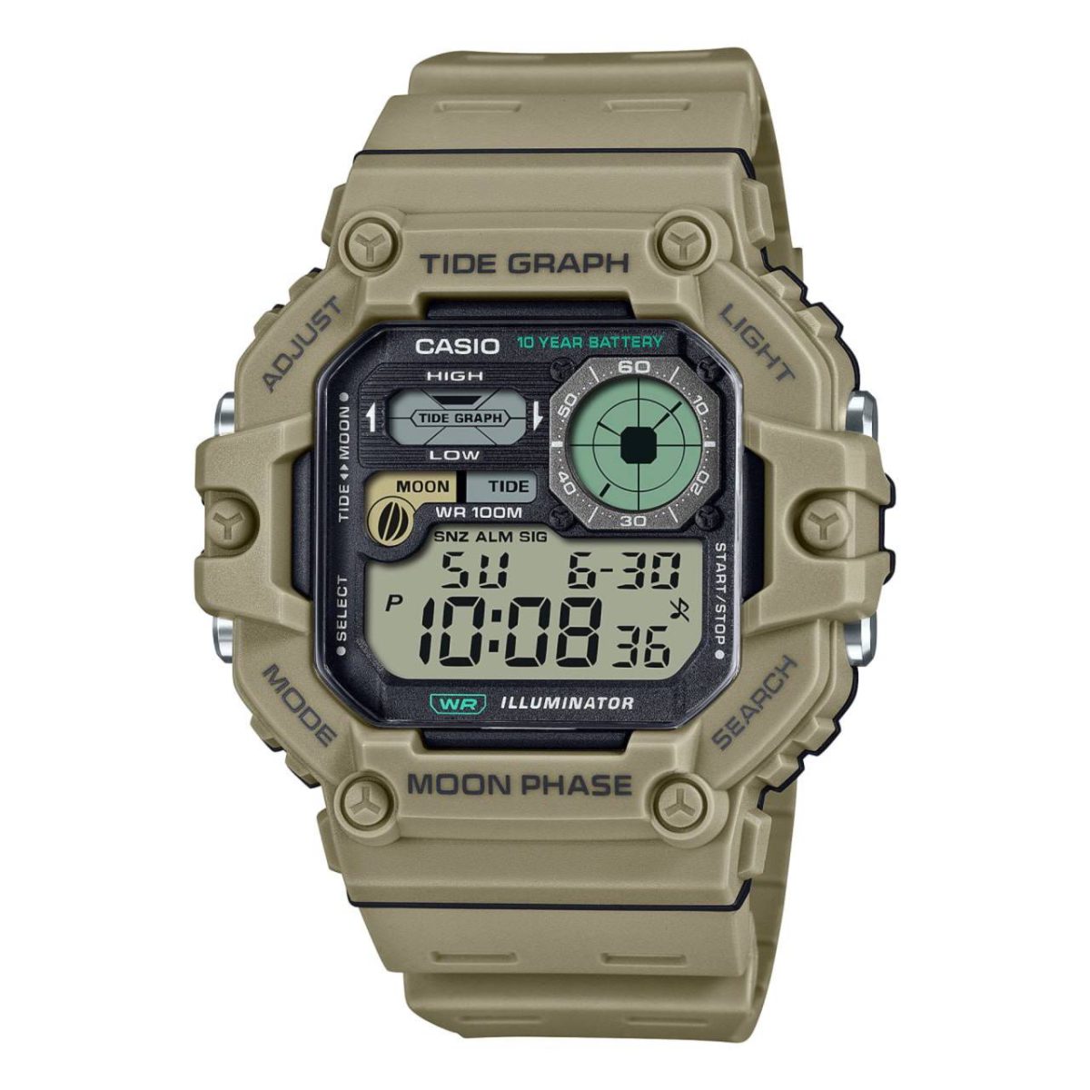 ساعت مچی اسپرت کاسیو مدل CASIO WS-1700H-5AVDF