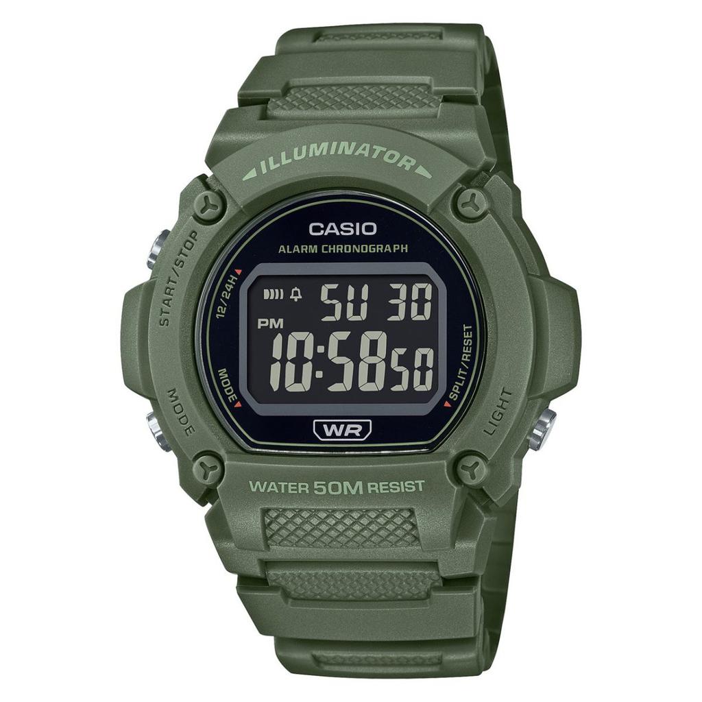 ساعت مچی مردانه کاسیو مدل CASIO-W-219HC-3BVDF