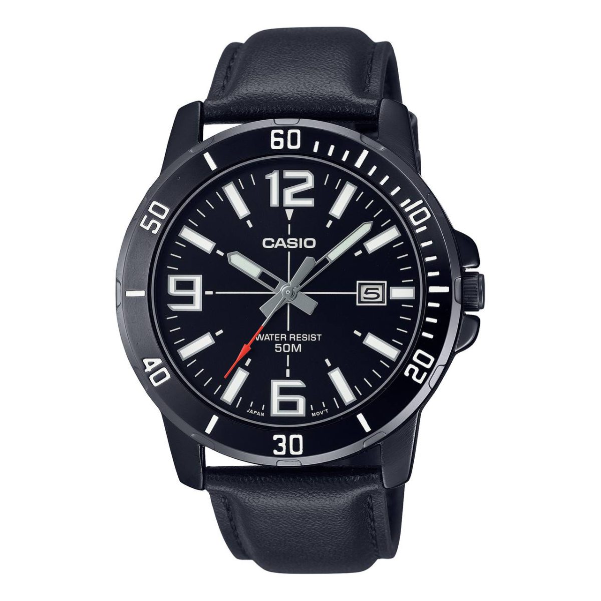 ساعت مچی مردانه کاسیو مدل CASIO MTP-VD01BL-1BVUDF