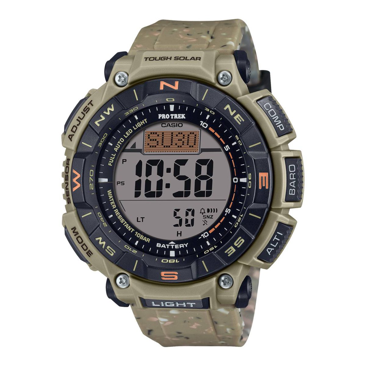 ساعت مچی کوهنوردی کاسیو پروترک مدل PRO TREK PRG-340SC-5DR