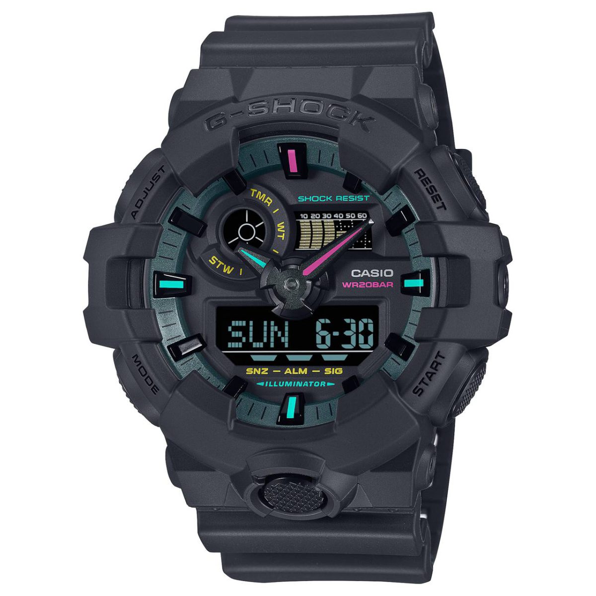 ساعت مچی اسپرت جی شاک کاسیو مدل G-SHOCK GA-700MF-1ADR