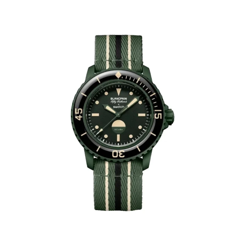 GREEN ساعت بلنک پین سواچ مدل BLANCPAIN