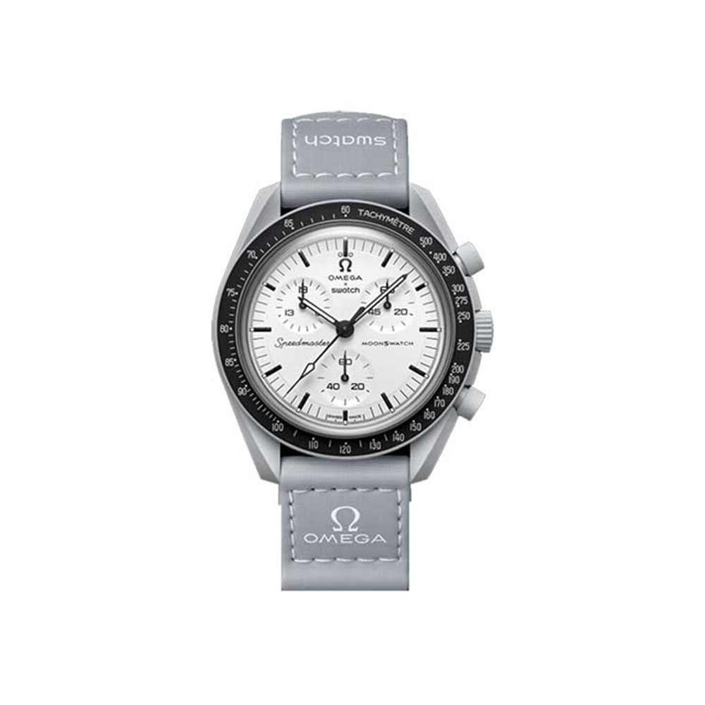 ساعت برند امگا سواچ مدل OMEGA SWATCH MOON 1965