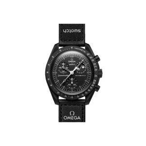 ساعت مچی امگا سواچ مدل SNOOPY BLACK