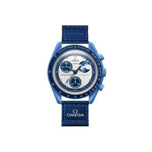 ساعت مچی امگا سواچ مدل SUPERBLUE