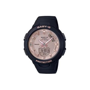 ساعت مچی برند کاسیو بیبی جی مدل BSA-B100 - مشکی رزگلد 2