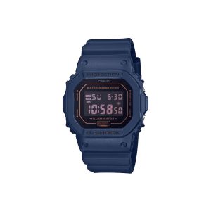 ساعت مچی برند کاسیو جی شاک مدل DW-5600 - آبی سرمه‌ای متالیک
