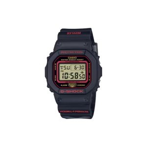 ساعت مچی برند کاسیو جی شاک مدل DW-5600 - مشکی طرح‌دار