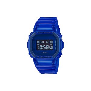 ساعت مچی برند کاسیو جی شاک مدل DW-5600 - آبی شفاف