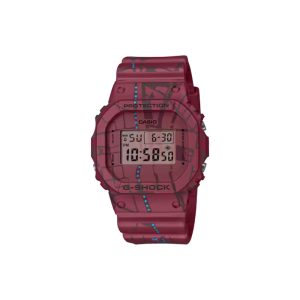 ساعت مچی برند کاسیو جی شاک مدل DW-5600 - قرمز طرح‌دار 2