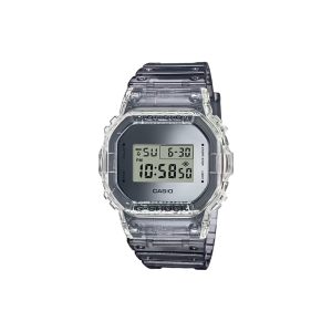 ساعت مچی برند کاسیو جی شاک مدل DW-5600 - دودی شفاف نقره‌ای