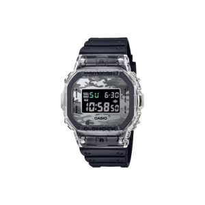 ساعت مچی برند کاسیو جی شاک مدل DW-5600 - دودی شفاف ارتشی
