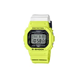 ساعت مچی برند کاسیو جی شاک مدل DW-5600 - زرد طرح‌دار