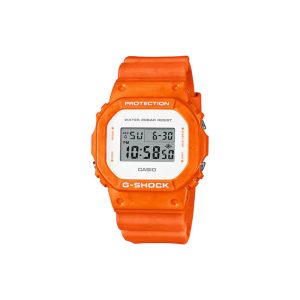 ساعت مچی برند کاسیو جی شاک مدل DW-5600 - نارنجی صورتی مرجانی