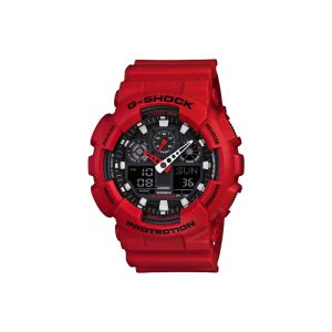 ساعت مچی برند کاسیو جی شاک مدل GA-100 - قرمز مشکی