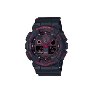 ساعت مچی برند کاسیو جی شاک مدل GA-100 - مشکی قرمز