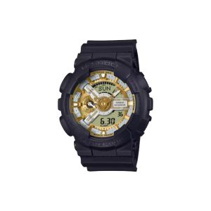 ساعت مچی برند کاسیو جی شاک مدل GA-110 - مشکی طلایی 2