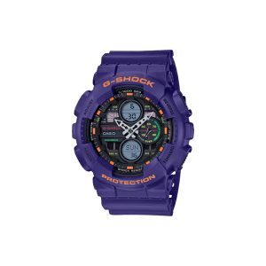 ساعت مچی برند کاسیو جی شاک مدل GA-140 - بنفش مشکی