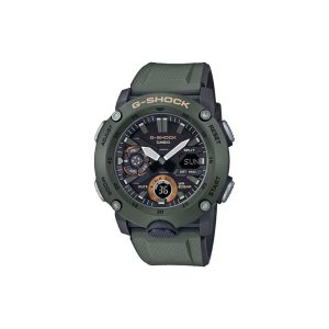 ساعت مچی برند کاسیو جی شاک مدل GA-2000 - سبز ارتشی