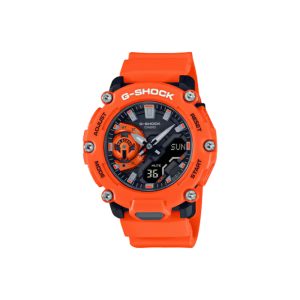 ساعت مچی برند کاسیو جی شاک مدل GA-2200 - نارنجی مشکی