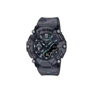 ساعت مچی برند کاسیو جی شاک مدل GA-2200 - خاکستری طرح‌دار فیروزه‌ای