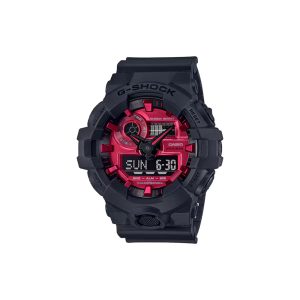 ساعت مچی برند کاسیو جی شاک مدل GA-700 - مشکی قرمز 2