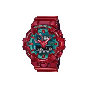 ساعت مچی برند کاسیو جی شاک مدل GA-700 - قرمز سبز