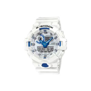 ساعت مچی برند کاسیو جی شاک مدل GA-700 - سفید آبی