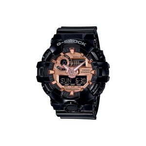 ساعت مچی برند کاسیو جی شاک مدل GA-700 - مشکی رزگلد