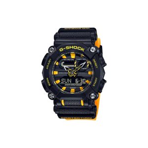 ساعت مچی برند کاسیو جی شاک مدل GA-900 - مشکی زرد 2