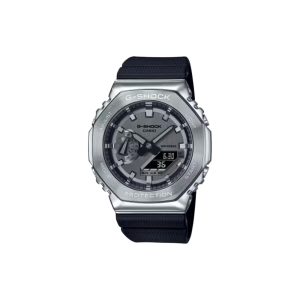 ساعت مچی برند کاسیو جی شاک مدل GM-2100 - نقره‌ای مشکی